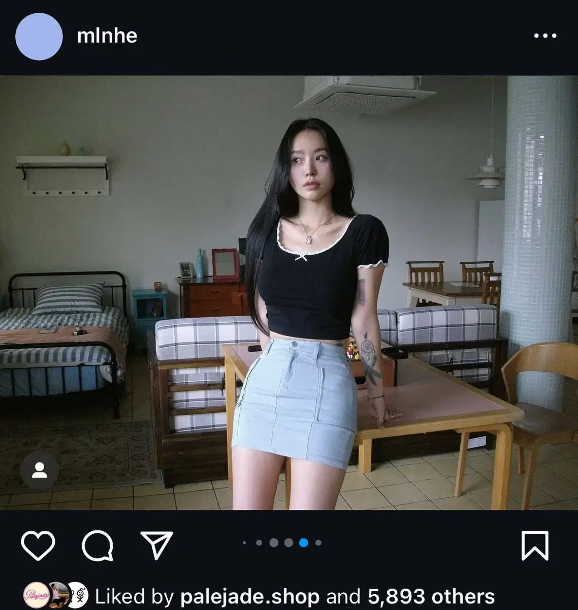 쓰리타임즈 cheery skirt threetimes 미니스커트 | 브랜드 중고